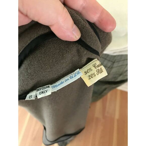 80s Peggy Jennings Couture Designer Soft Blazer Size Lagenlook - Picture 8 of 8